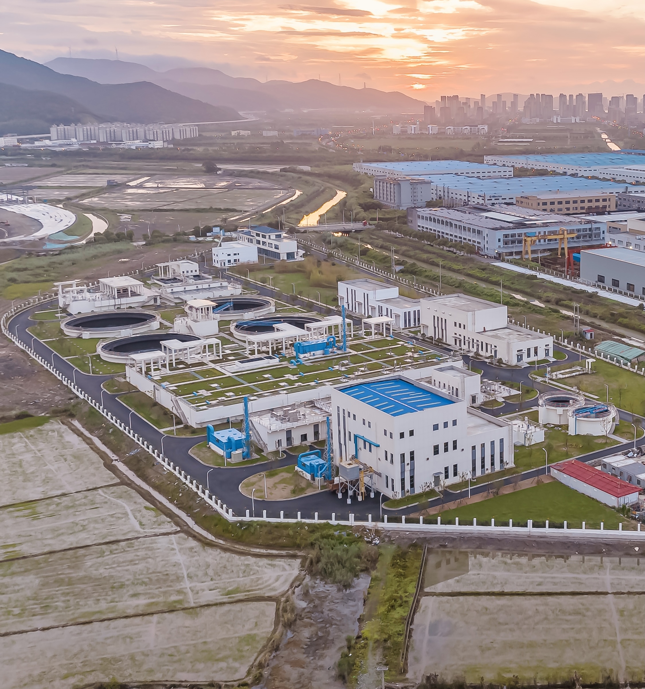 日处理污水3万吨、惠及24万规划人口!上海建工宁波春晓净化水厂EPC工程竣工