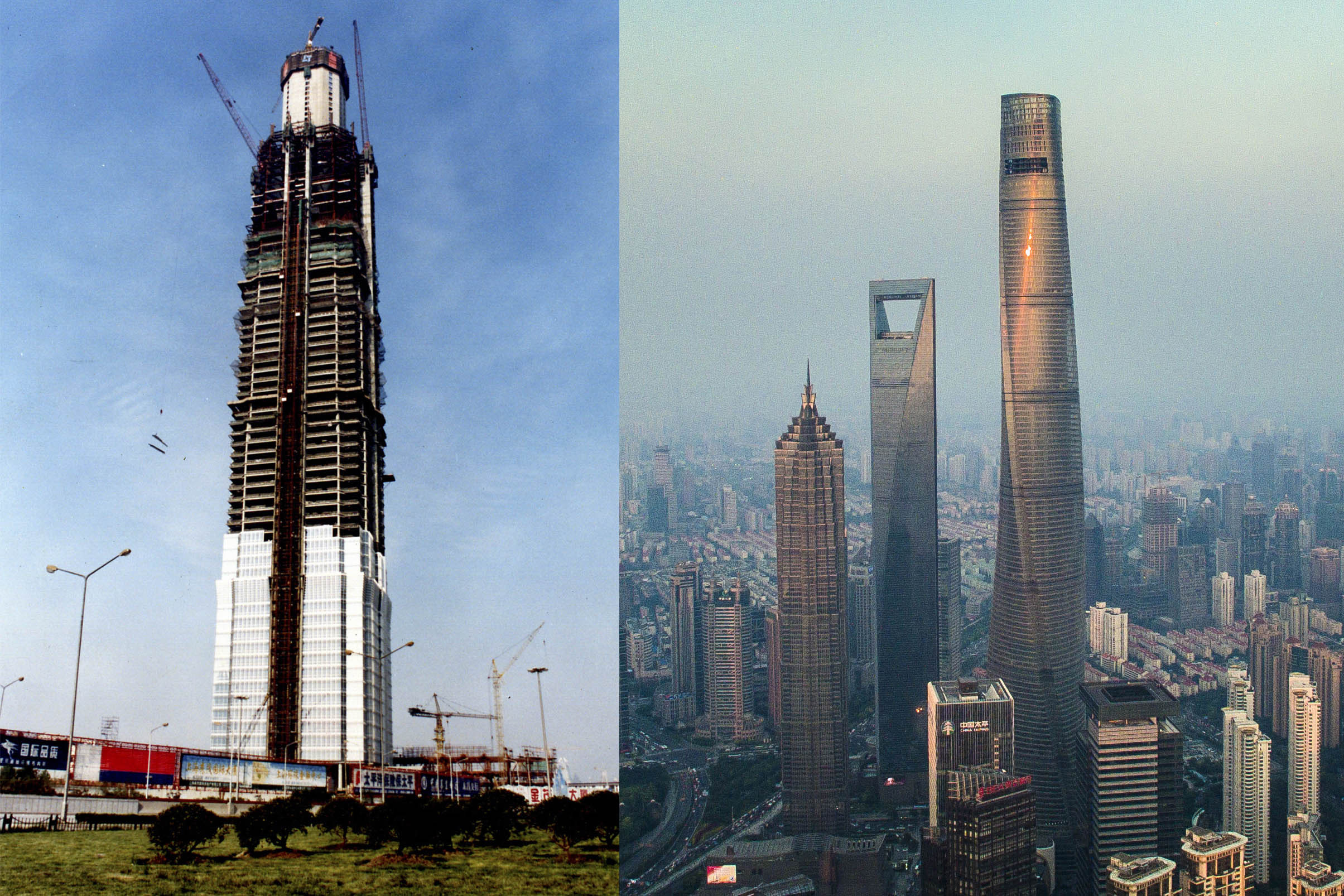 353米高空的 “焕新魔法”!机施集团完成金茂大厦擦窗机更换