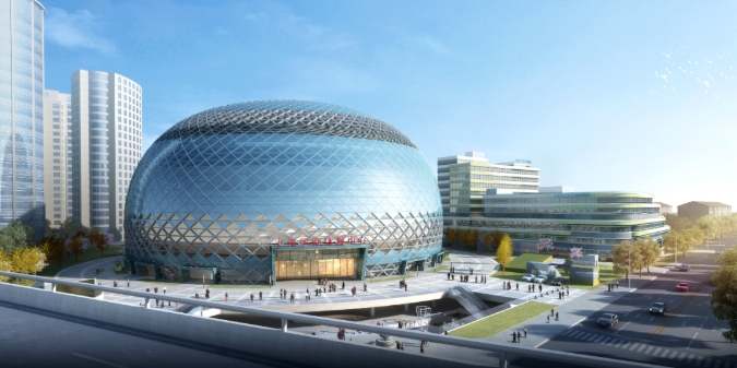 3600吨钢桁架高空精准提升 | 上海国际体操中心迎来重大进展